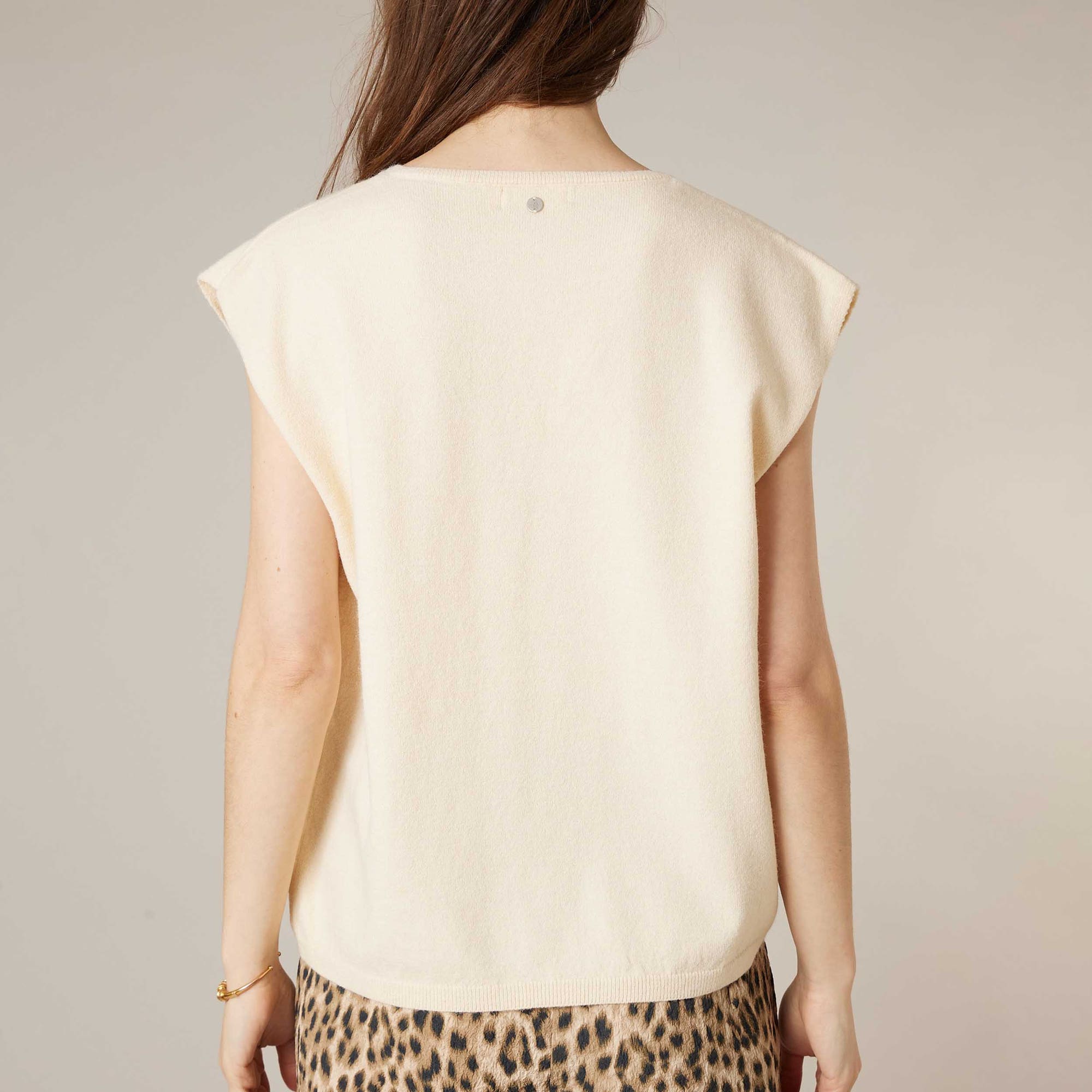 Pull Femme beige