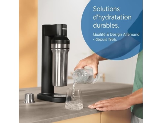 BRITA - Bouteille isotherme pour sodatrio - acier inoxydable