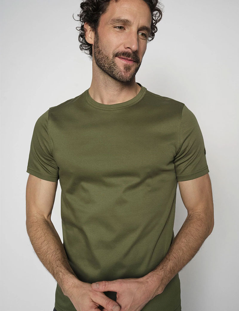 MOS MOSH T-SHIRT HOMME PERRY KAKI MILITAIRE