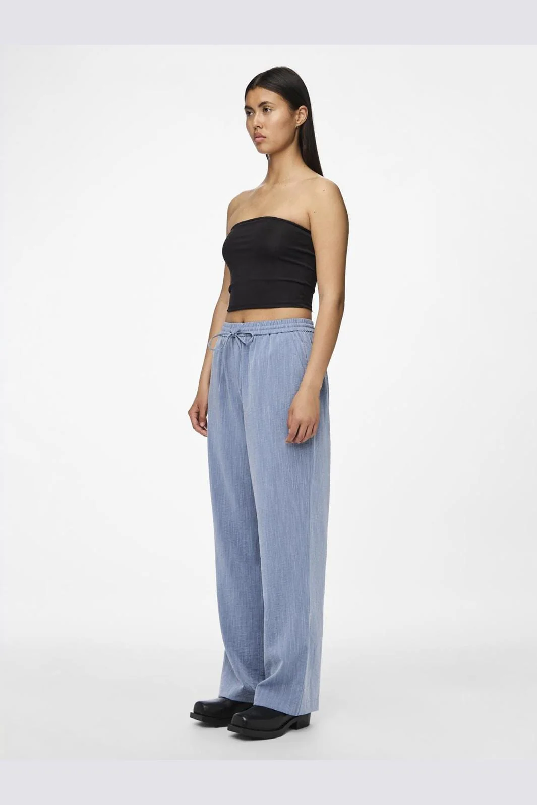 Pieces Pcshanie Straight Pants 4624887 coronet blue