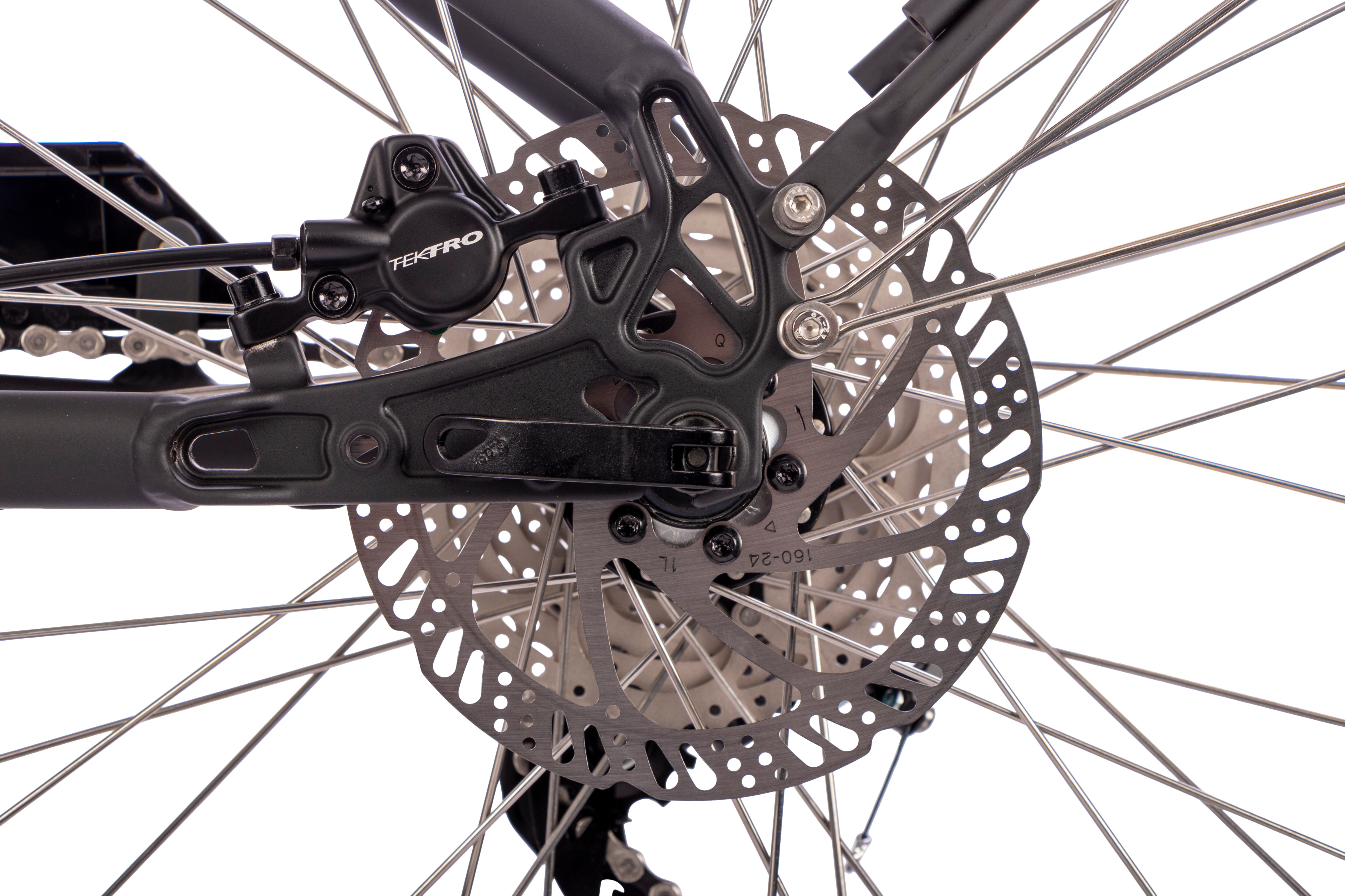 SAXONETTE Premium Sport E-Trekkingbike UNISEX10 Gang Federgabel, Mittelmotor