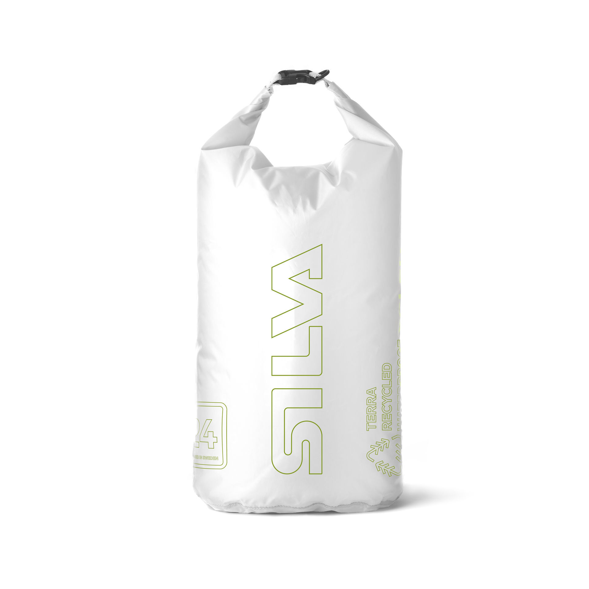 Silva Terra Dry Bag 24L Laget av lett, slitesterkt og 100% gjenvunnet materialer