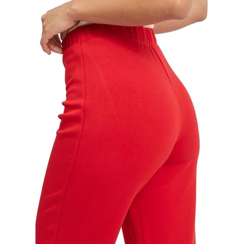 Vila - VISIF HW CROPPED PANT Rojo
