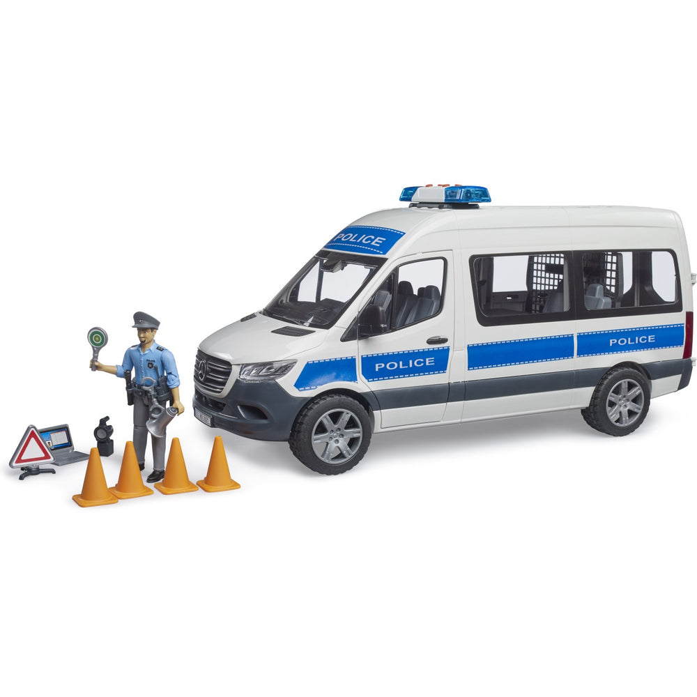 Køb Bruder MB Sprinter Police vehicle with policeman