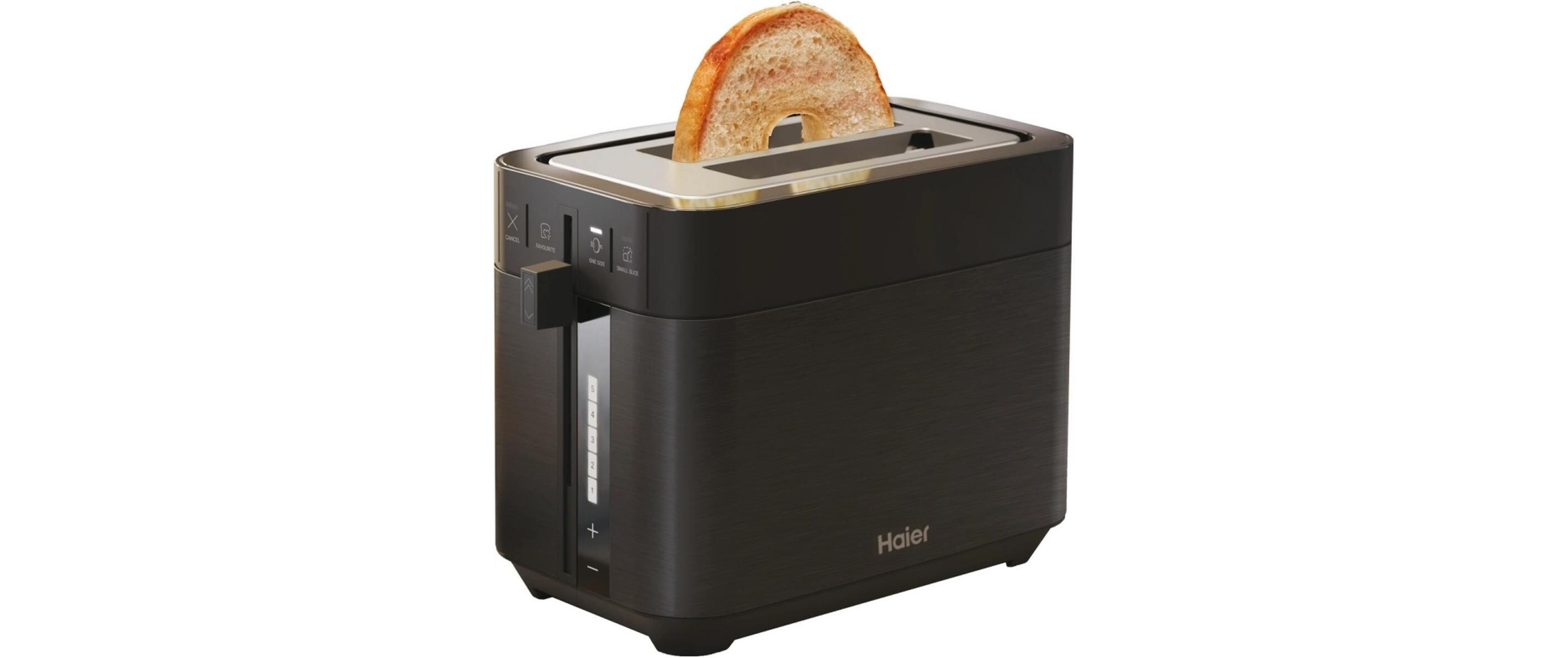 Toaster HTO5A3 021 SchwarzKlassischer Toaster