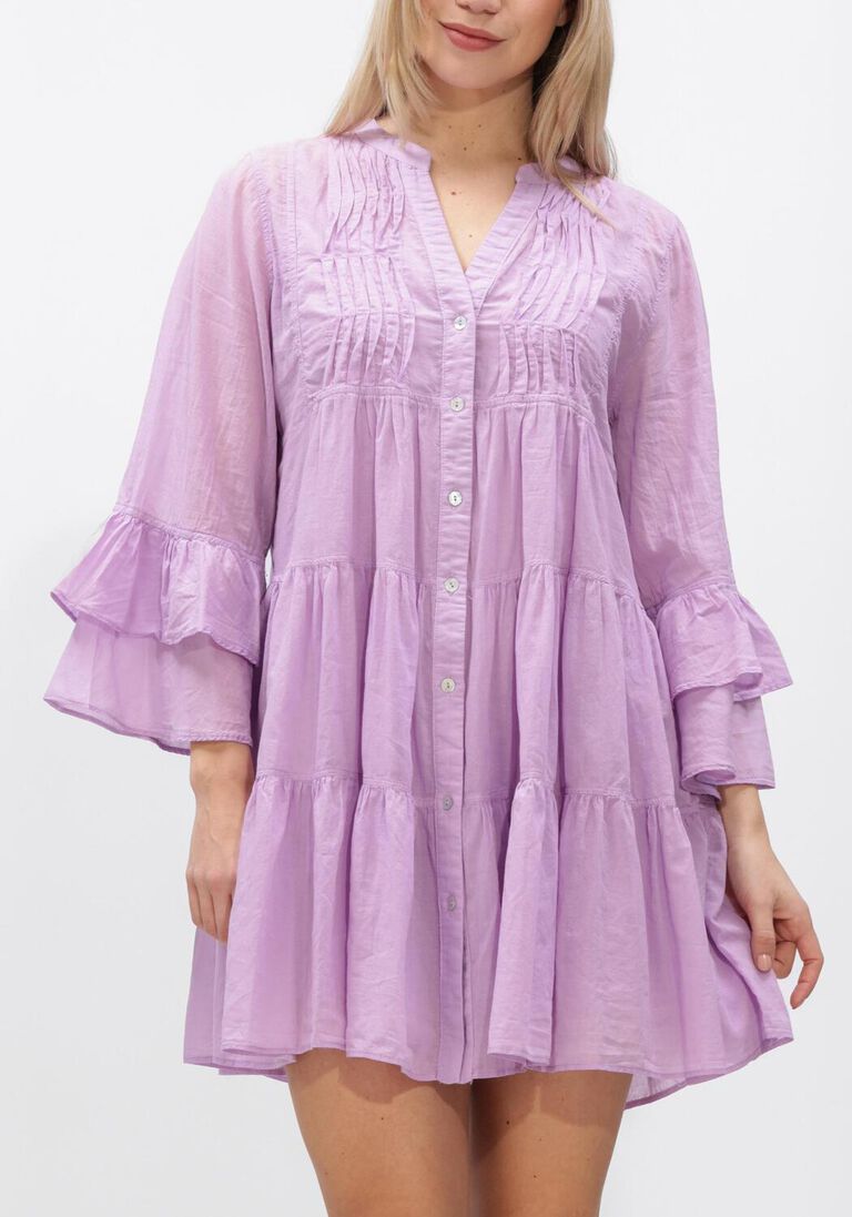 lila devotion jurken citrus