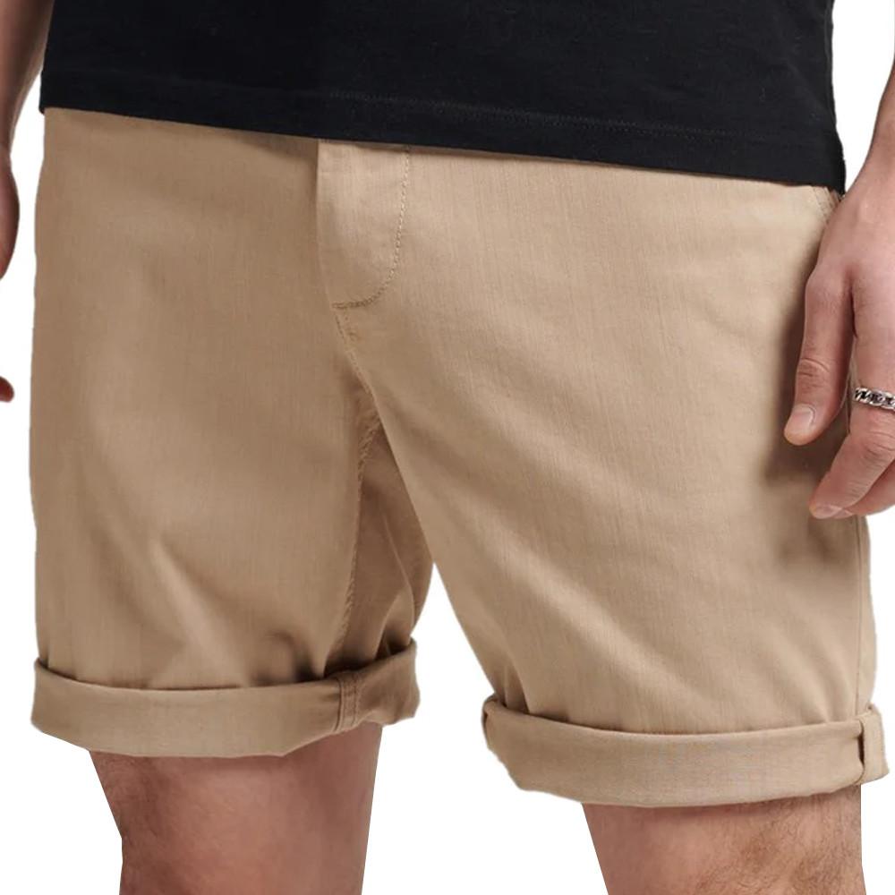 Superdry Short Beige Homme Superdry Officer Chino