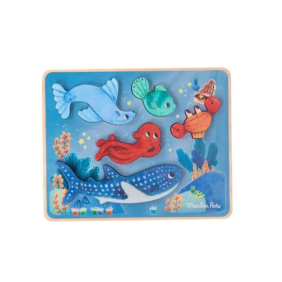 Les Aventures de Paulie Puzzle Sensoriel   de               Moulin Roty