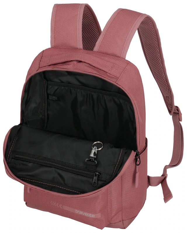 travelite Freizeitrucksack »KICK OFF Rucksack M« Arbeitsrucksack Schulrucksack Freizeitrucksack mit 13-Zoll Laptopfach