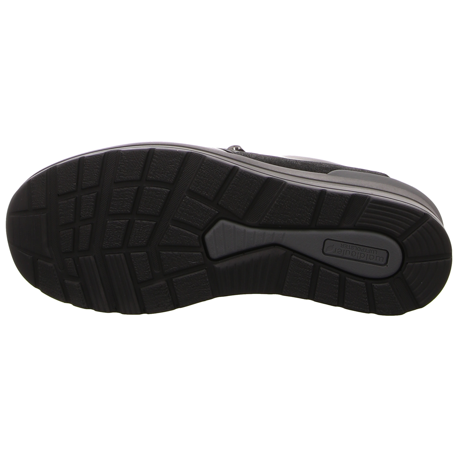 Waldläufer Schnürhalbschuh schwarz
