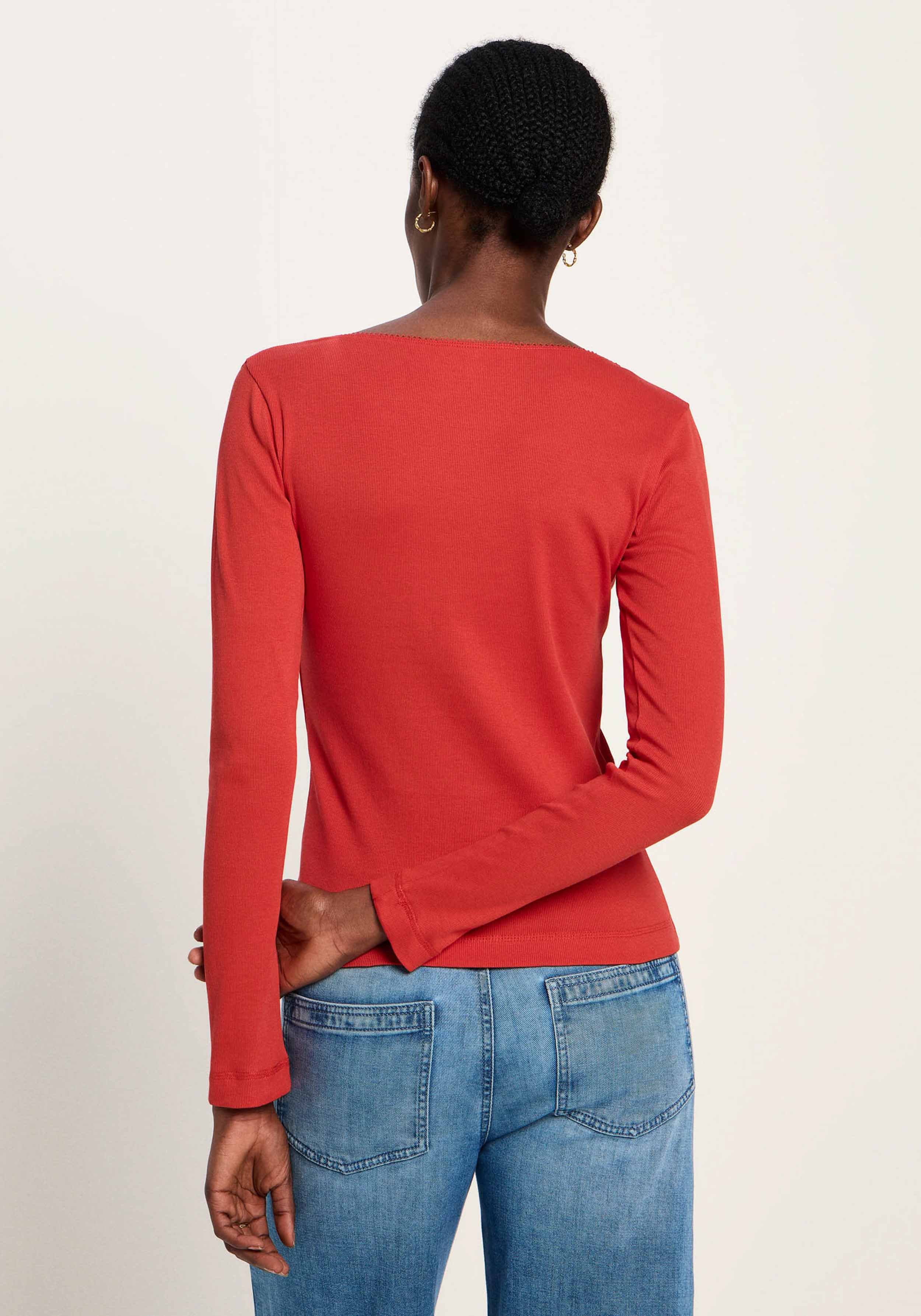 Lanius Langarmshirt Red Alert