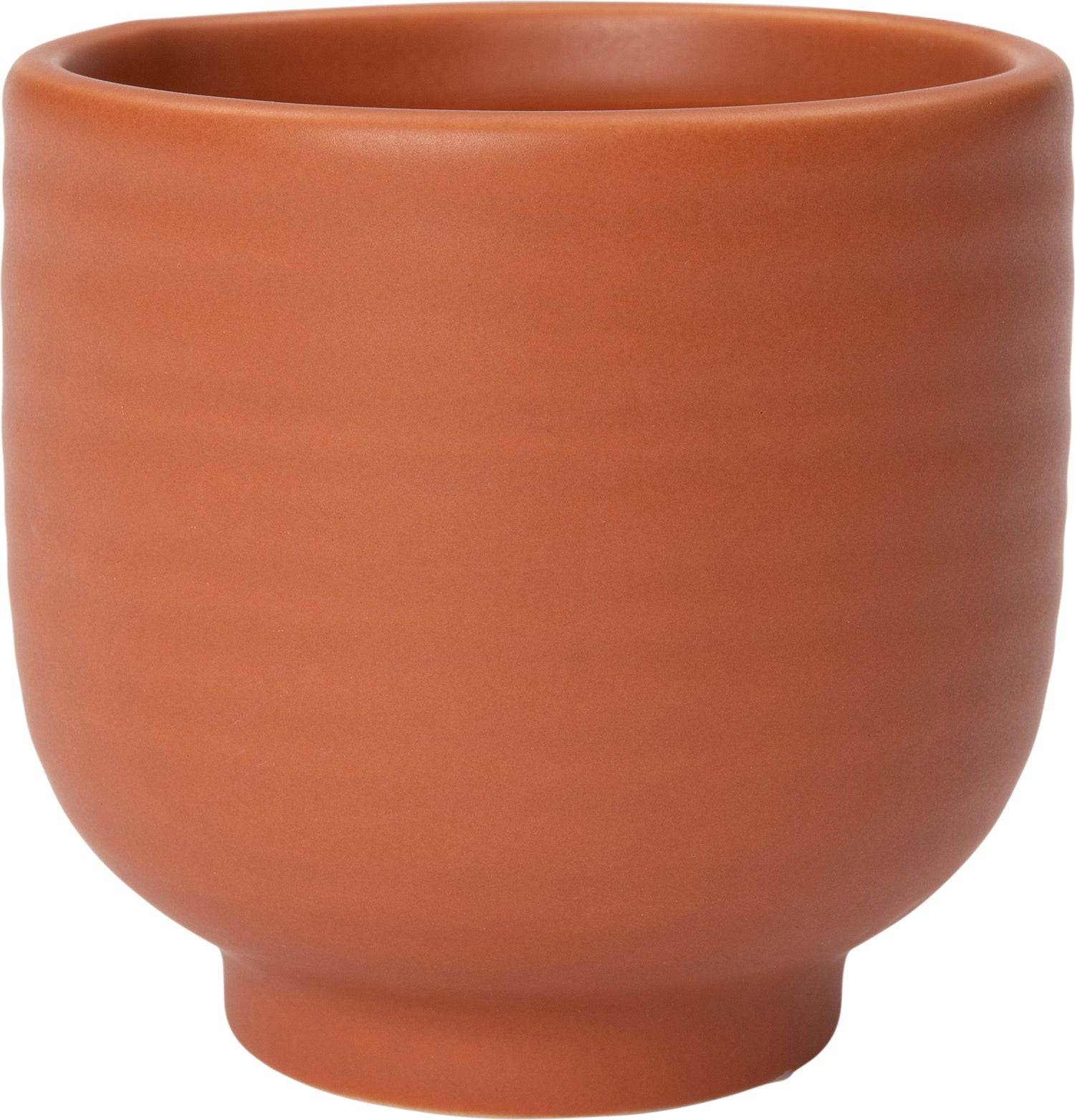Intratuin bloempot op voet Neeko oranje D 7,5 H 7 cm