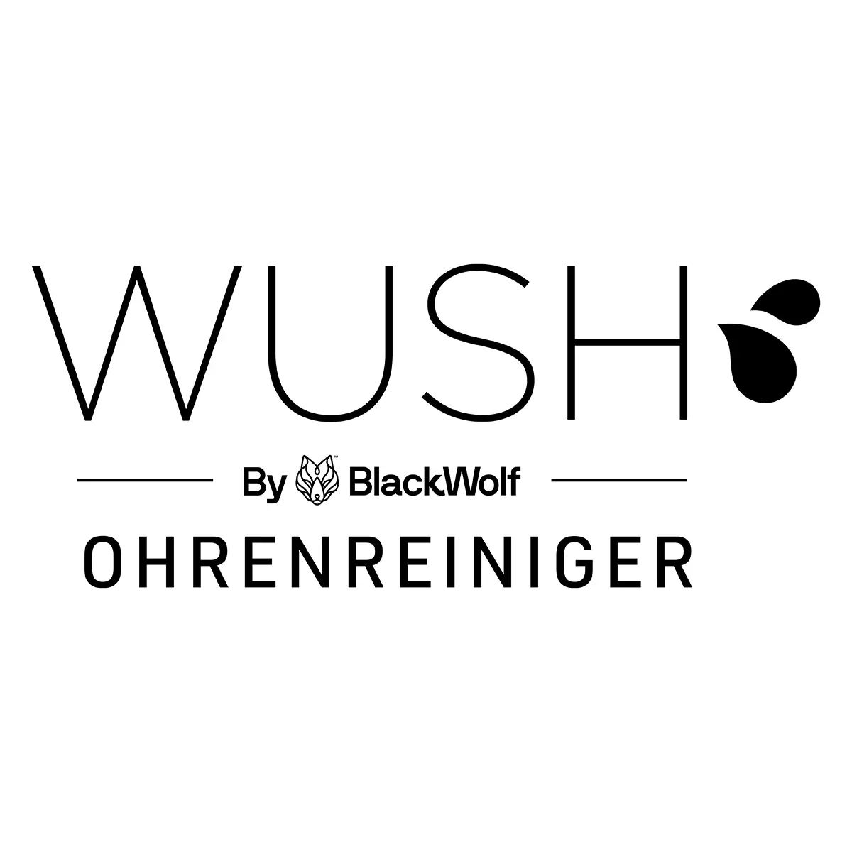 Ohrenreiniger Wush Schwarz