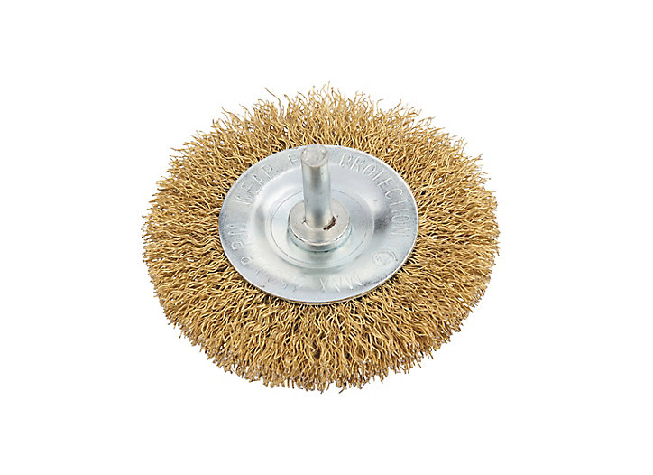 Brosse circulaire acier pour perceuse Universal 75 mm