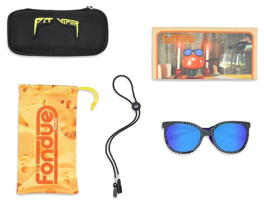 Paire de Lunettes Pit Viper The Mangrove Fondue Noir/Bleu