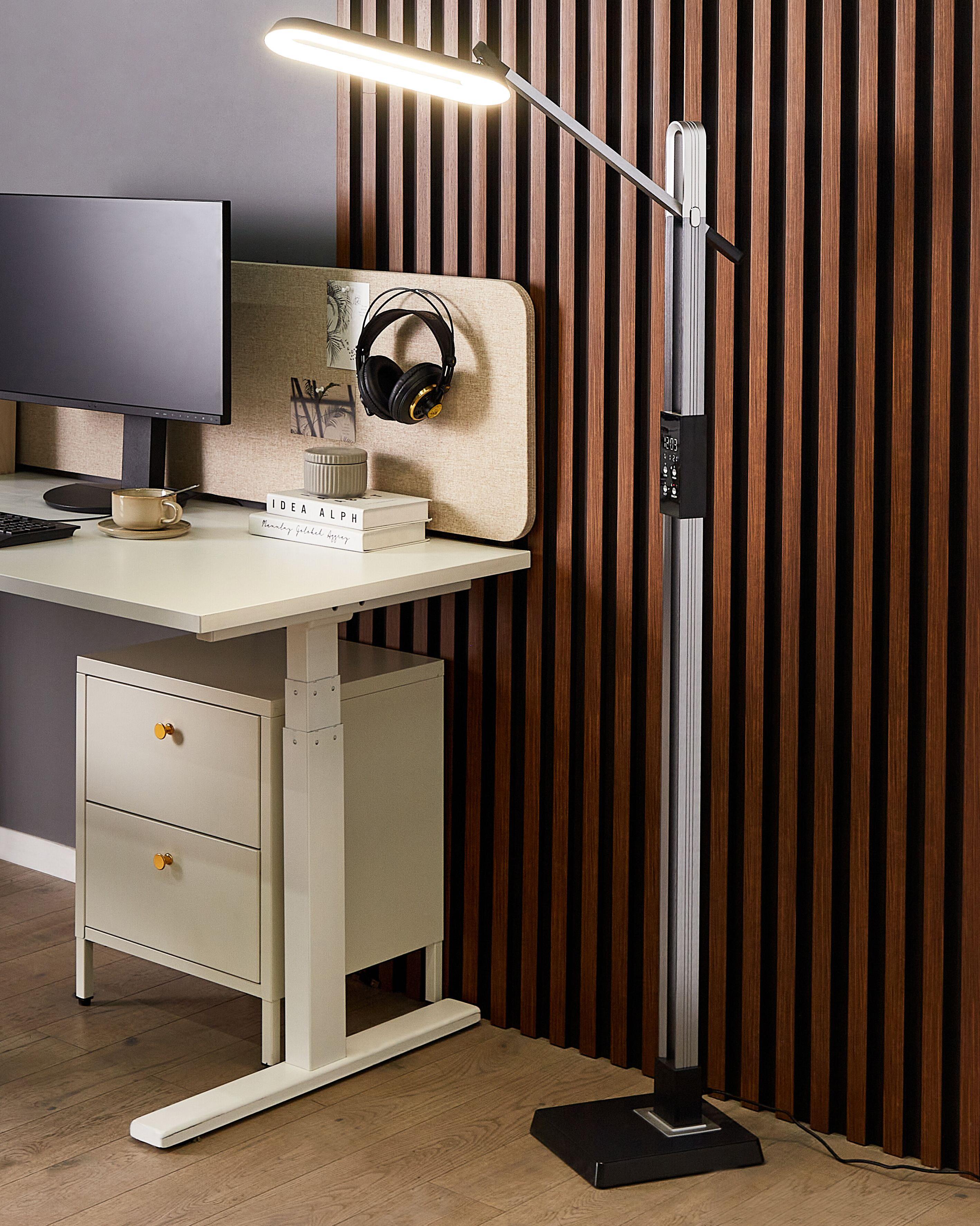 LED staande lamp AQUARIUS met dimmer Metaal Donkergrijs
