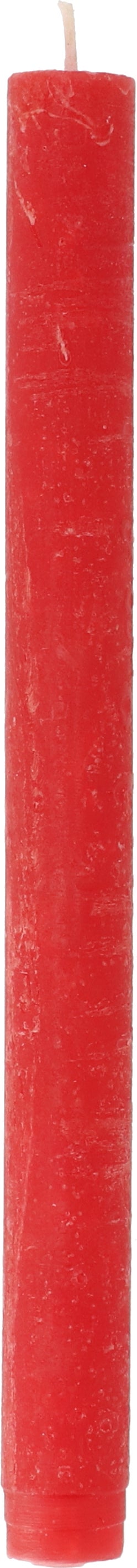 Everydays dinerkaars Rustiek donker rood 10 uur D 2 H 25 cm