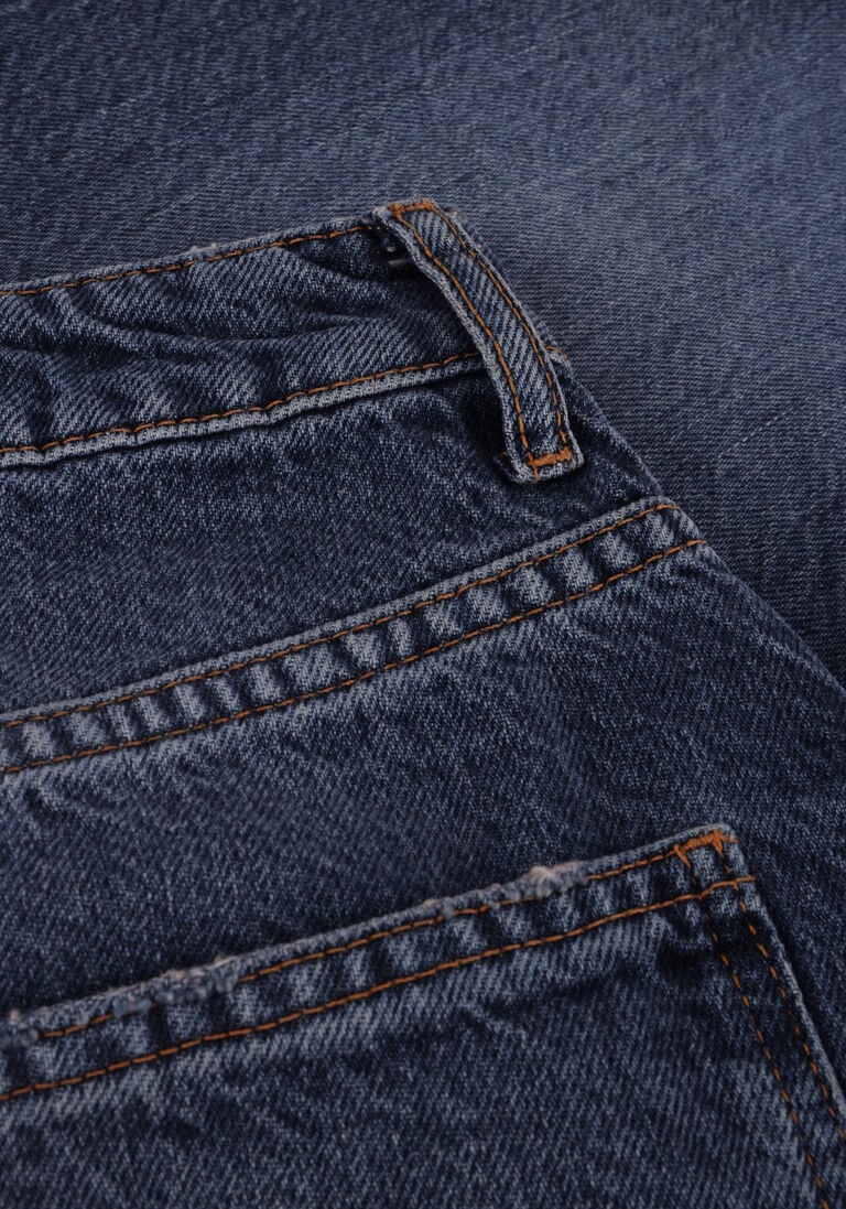 OBJECT blauwe object  objharlow midi denim skirt
