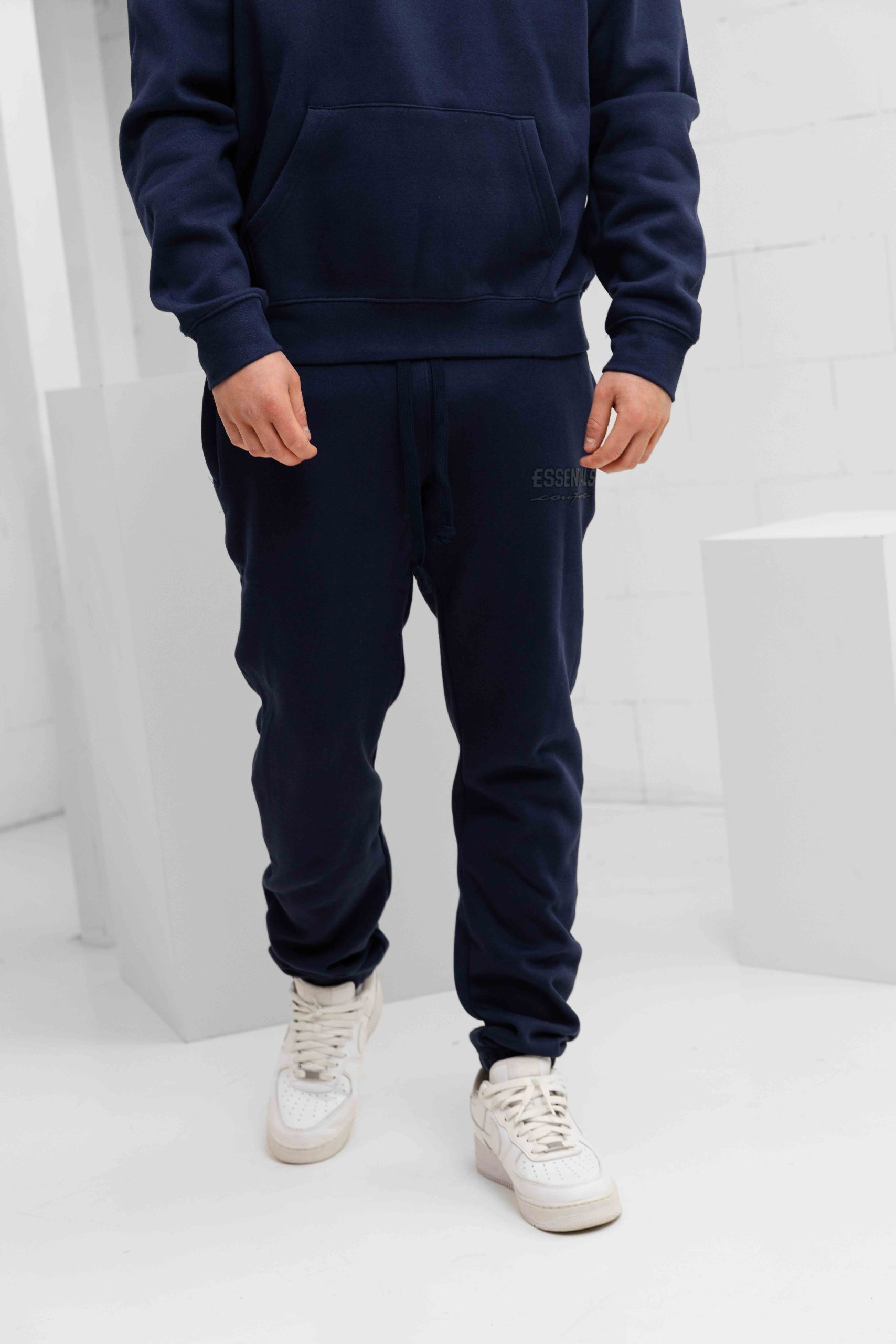 Cou7ure Essentials Basic Curve Trainingspak Heren Donkerblauw