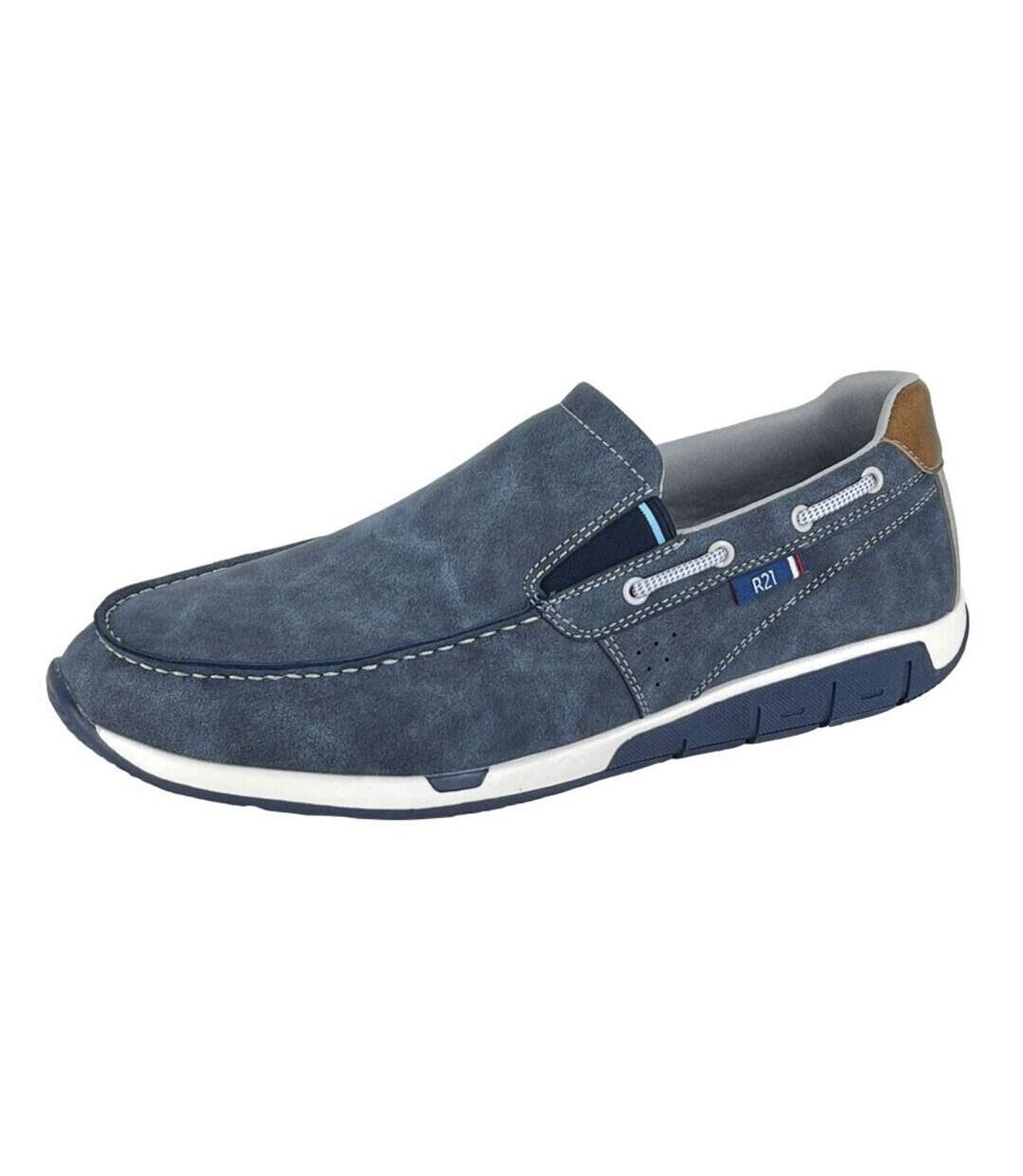 R21 - Chaussures bateau - Homme (Bleu marine) - UTDF2163