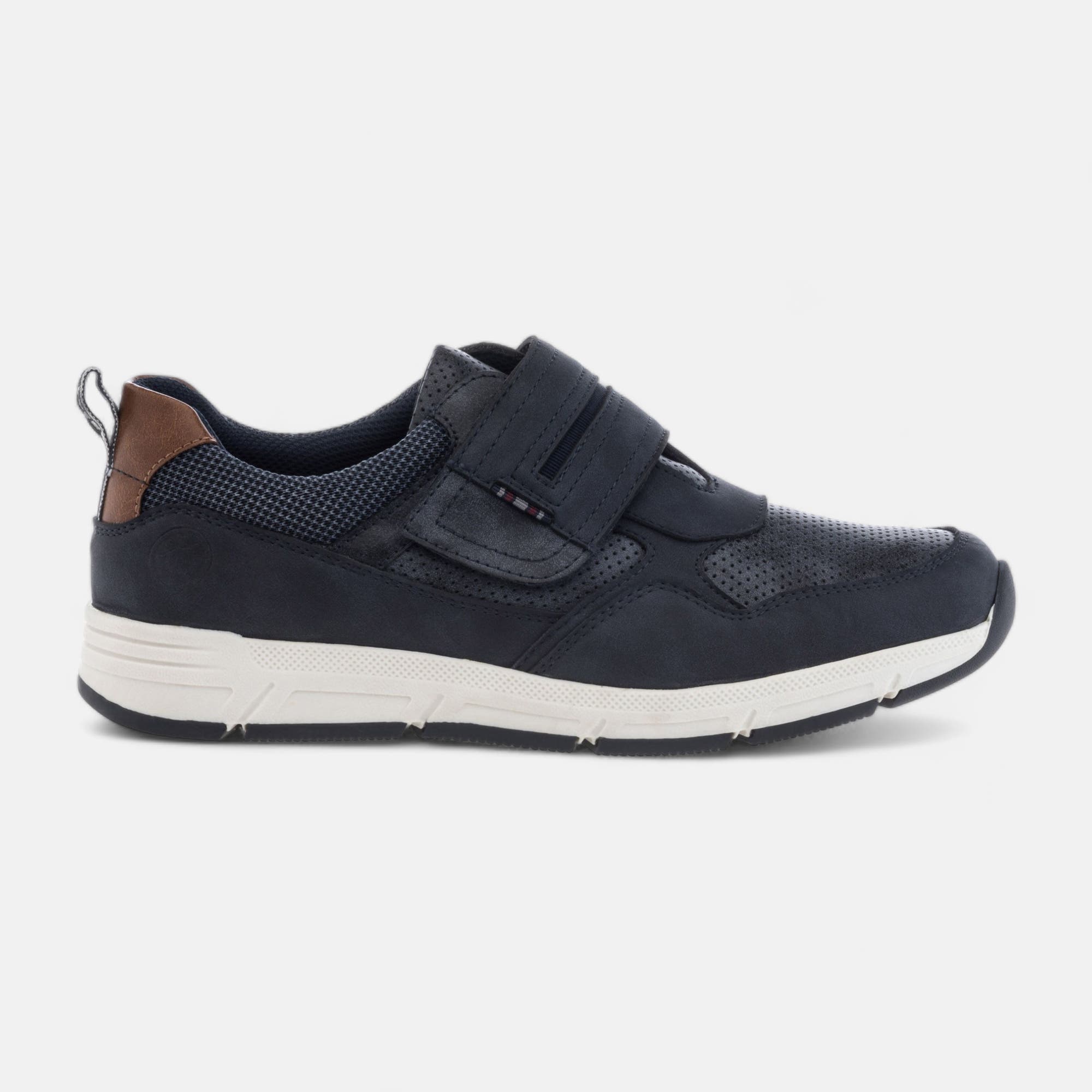 Derbies pieds sensibles Homme bleu marine