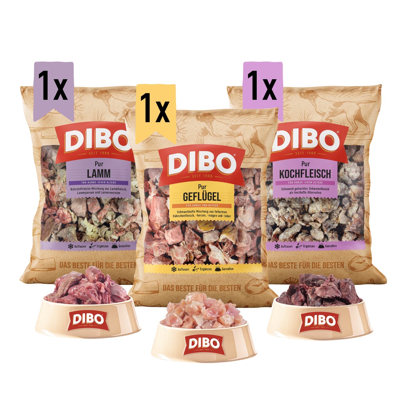 DIBO Frostfutter Alles ohne Rind Bundle