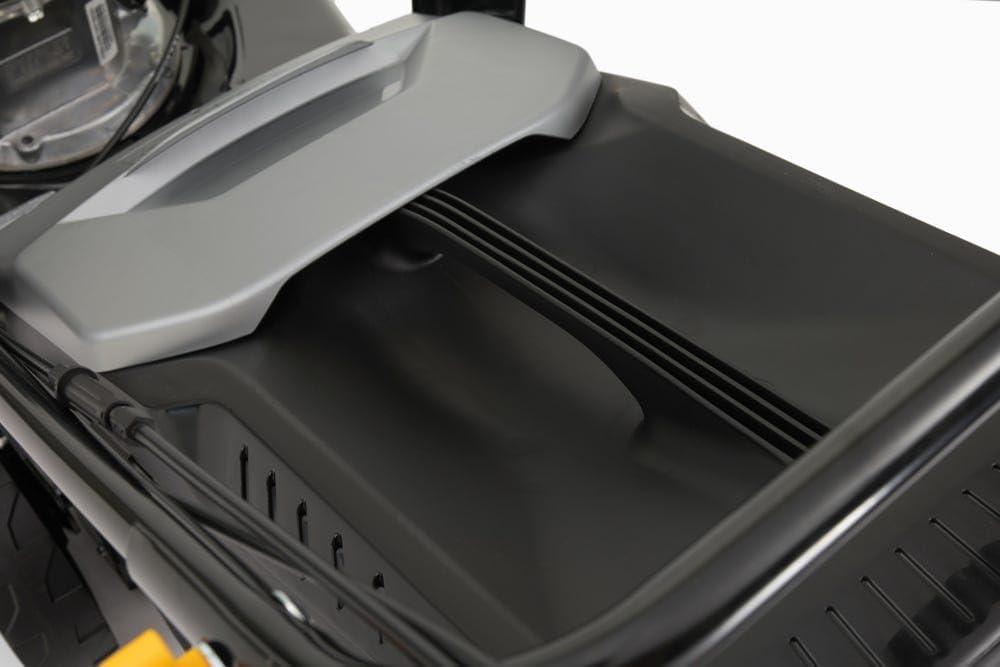 Alpina Rasenmäher Benzin AL5 46 SA, Radantrieb, 60L Korb, 46cm Schnitt, bis zu 1200m²
