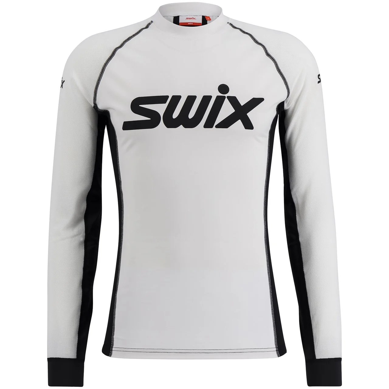 Triac Dry Breathe Long Sleeve Herre Bright White/Black