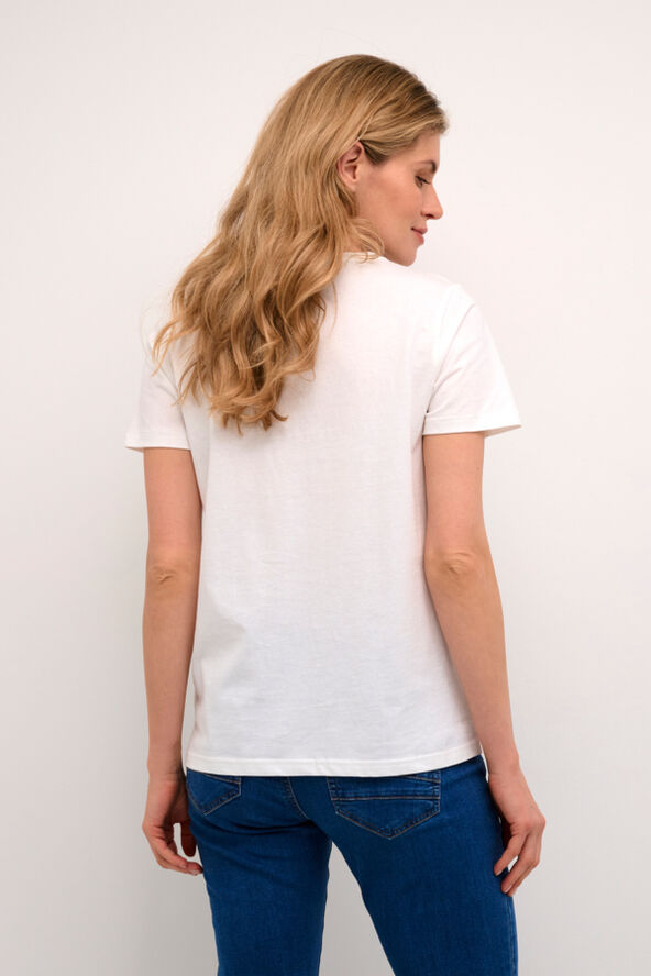 Cream CRNorma T-Shirt Cambodia pictures white