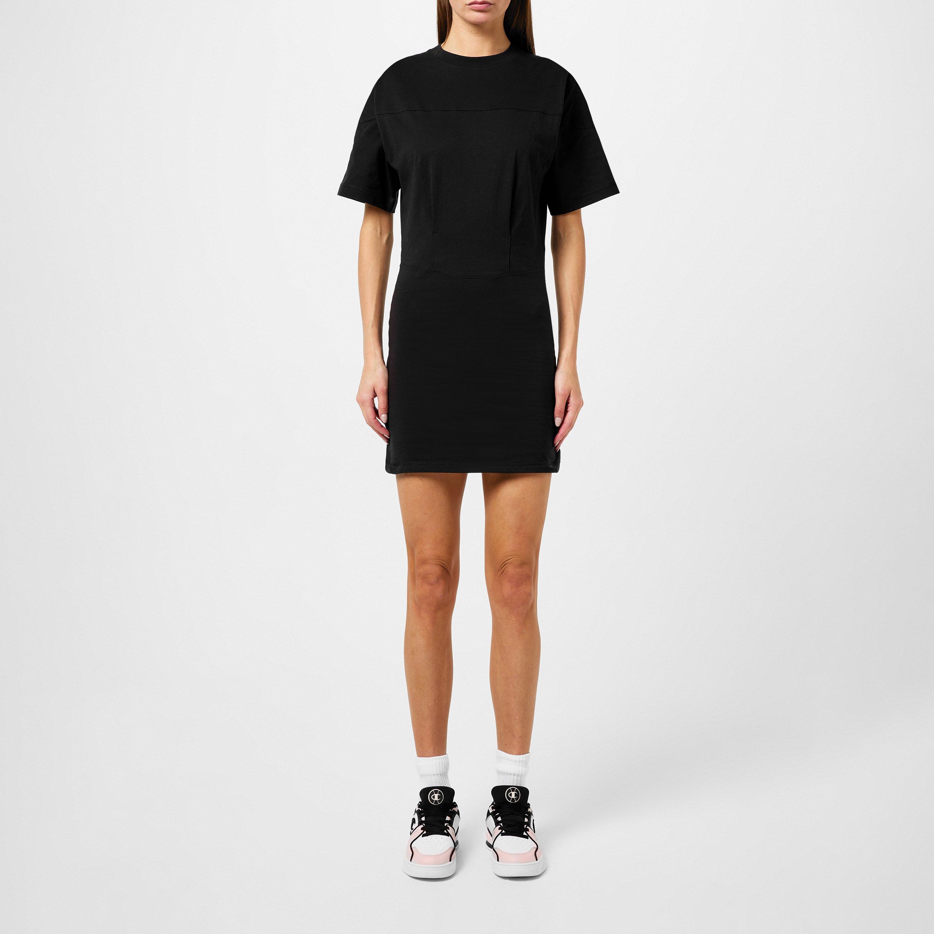 Champion Cinched Waist T Shirt Dress Womens