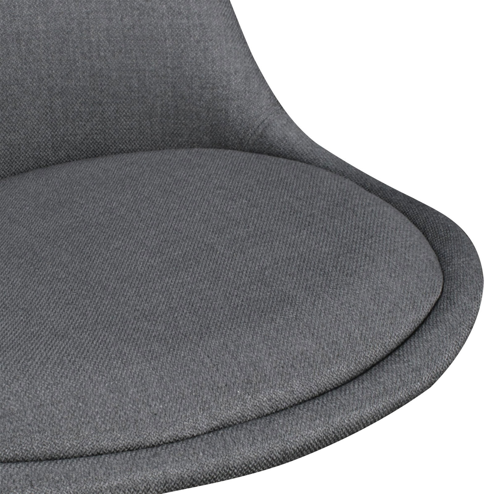 Barhocker Bodo 2er Set 49 x 113 cm grau schwarz