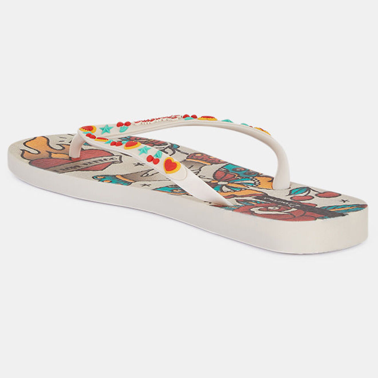 Ipanema Tongs Igual Tattoo en matière recyclée beige/multicolore