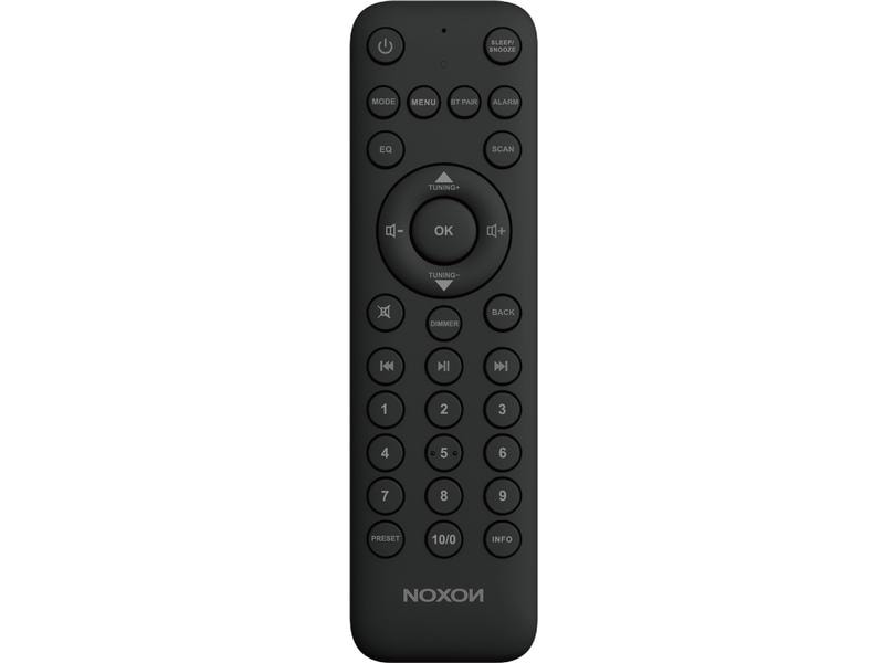 Noxon Radio-Tuner A90 Schwarz Adapter zur Erweiterung des vorhandenen Stereosystems und Übertragung von Musik über Bluetooth
