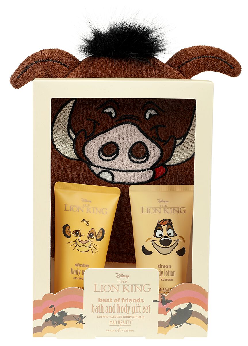 Mad Beauty - Coffret Soins Corporels | Le Roi Lion Coffret douche & bain