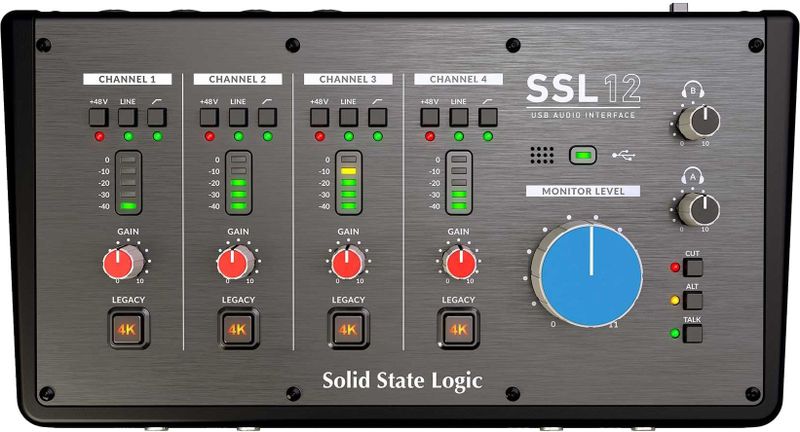 Solid State Logic - SSL 12 - Audio-interface - Zwart - USB