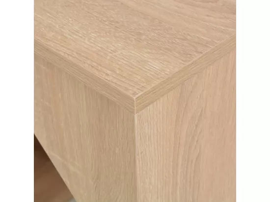Table de bar avec armoire Chêne 115 x 59 x 200 cm