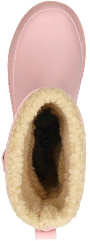 Xq Footwear Kids Rubber Rain Boots Fur roze