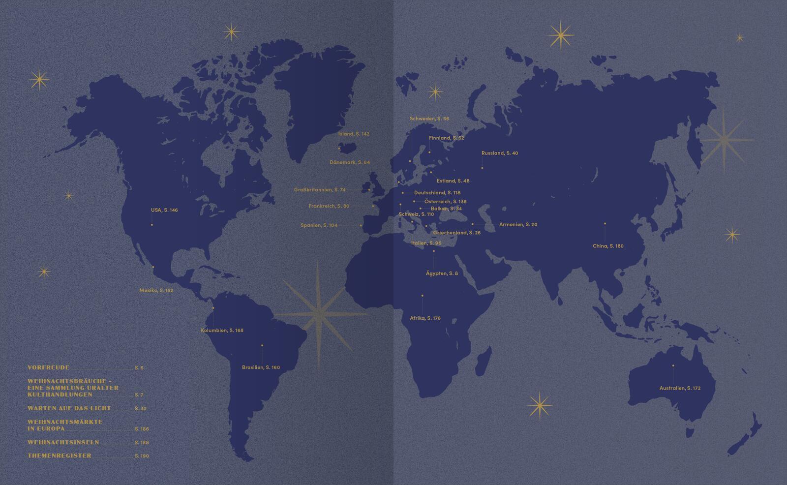 Weihnachten rund um die Welt