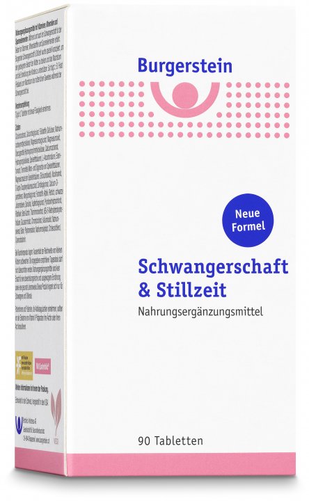 BURGERSTEIN Schwangerschaft & Stillzeit Tabl Ds 90 Stk