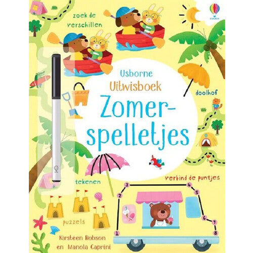 Uitgeverij usborne zomerspelletjes