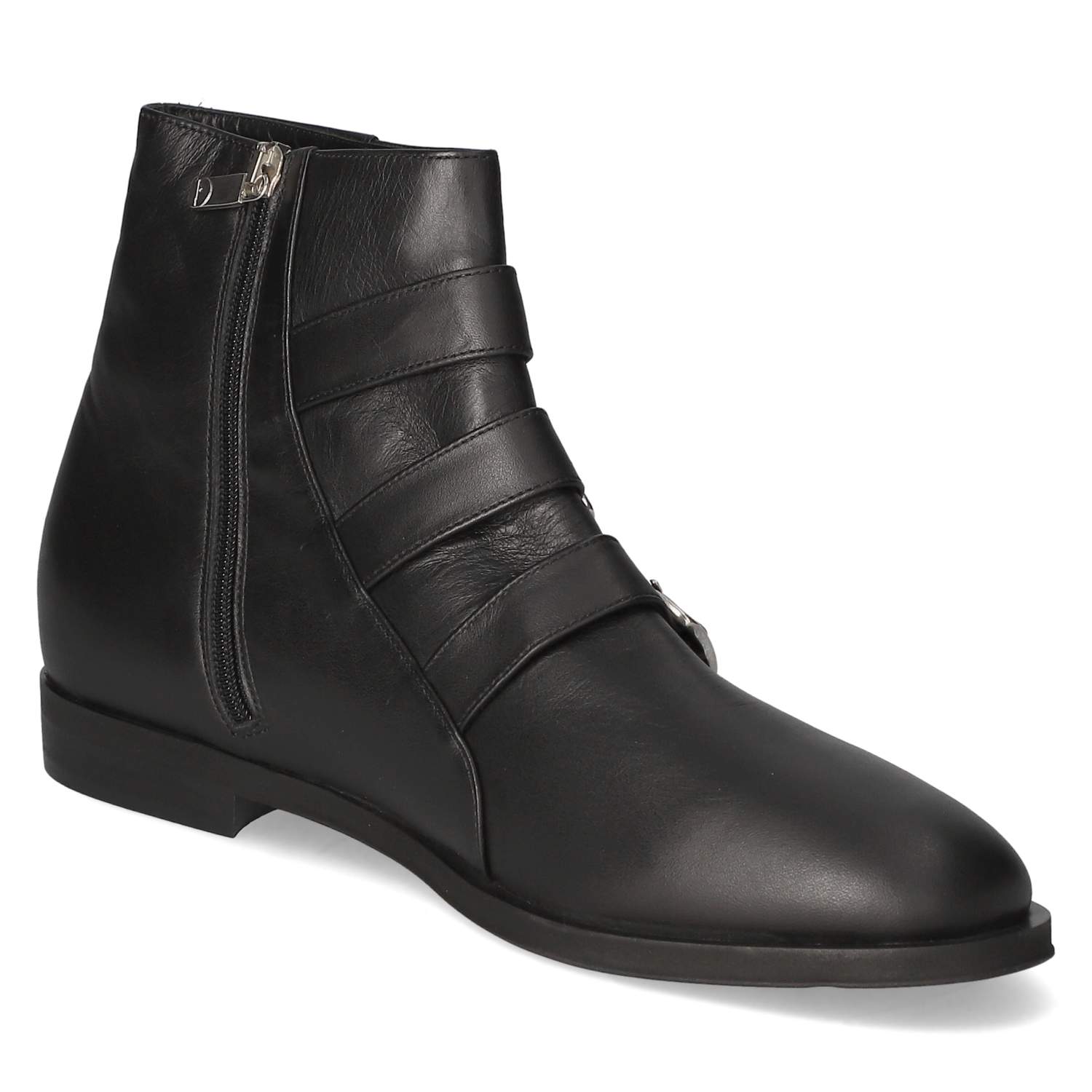 42Plus Stiefeletten - nero