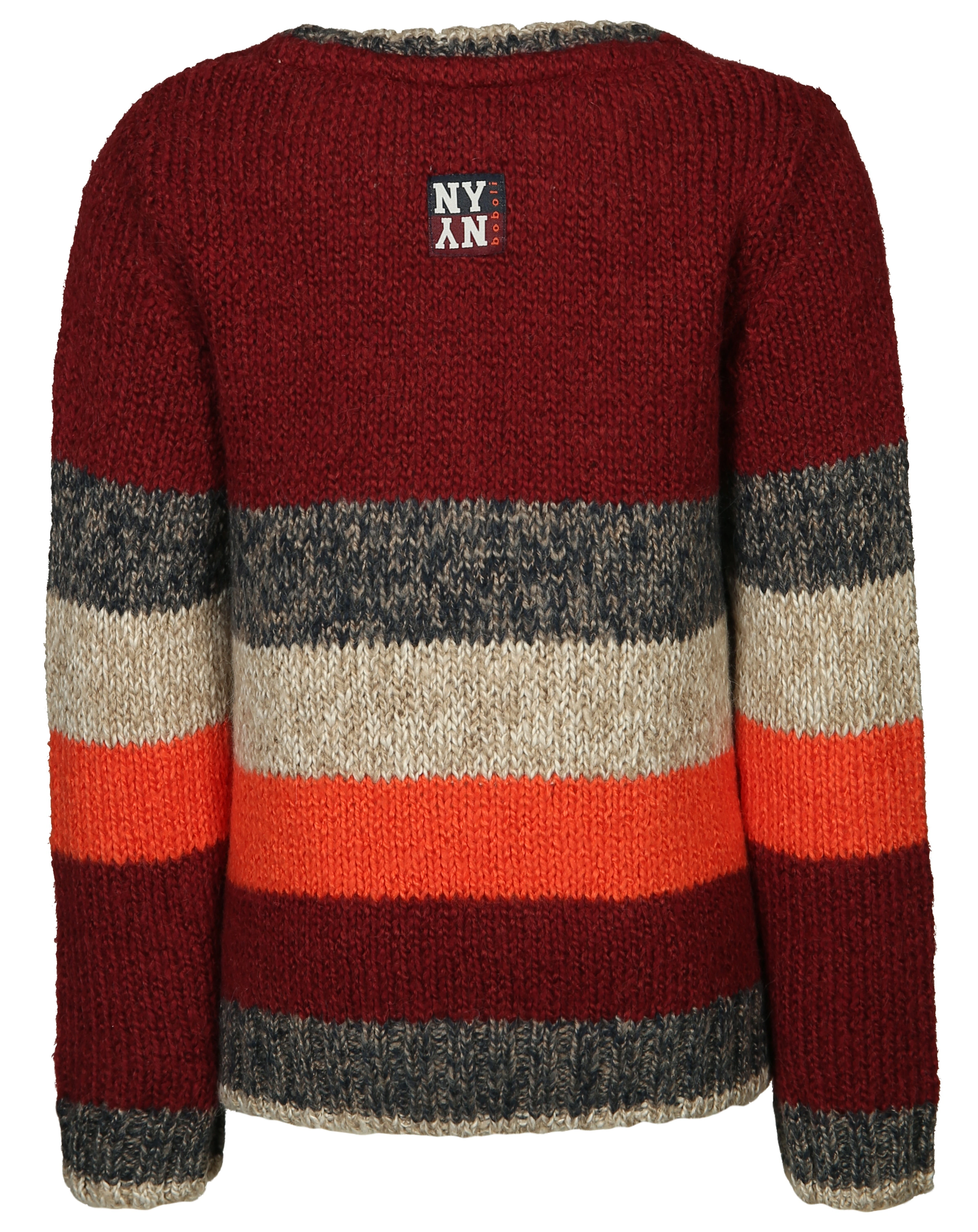 Strickpullover COLLEGE in rot