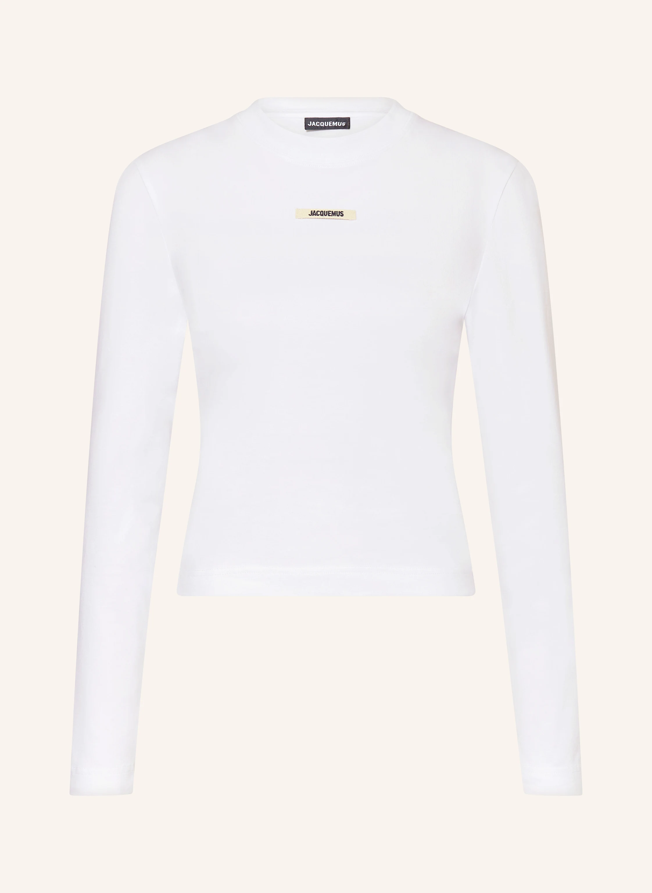 JACQUEMUS Longsleeve LE T-SHIRT GROS GRAIN
