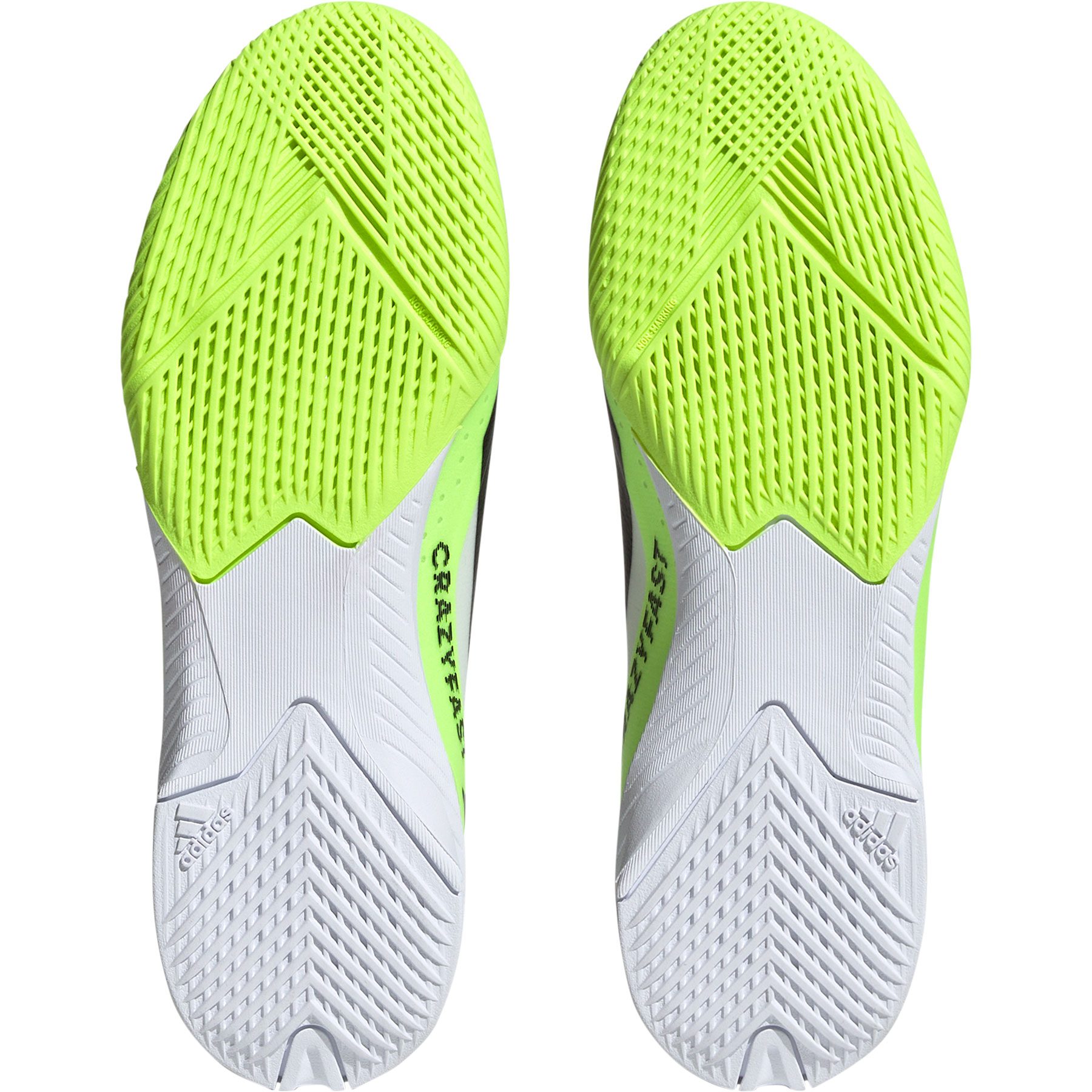 adidas X Crazyfast.3 IN Fußballschuhe Kinder football white
