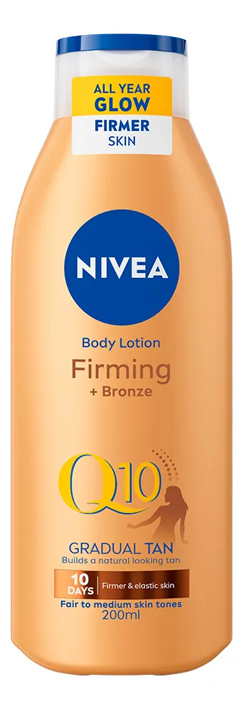 Nivea Q10 Firming   Bronze Body Lotion - 200 ml.