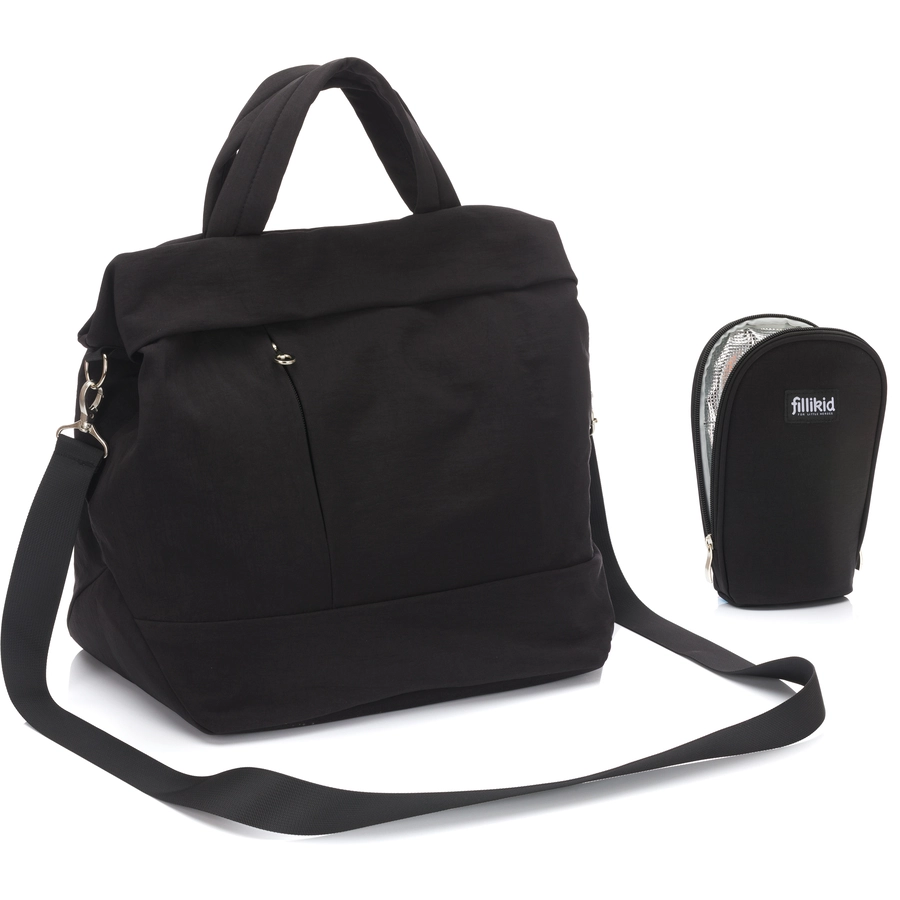 Fillikid Wickeltasche Palma Schwarz