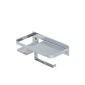 Tiger toiletrolhouder Caddy Chroom