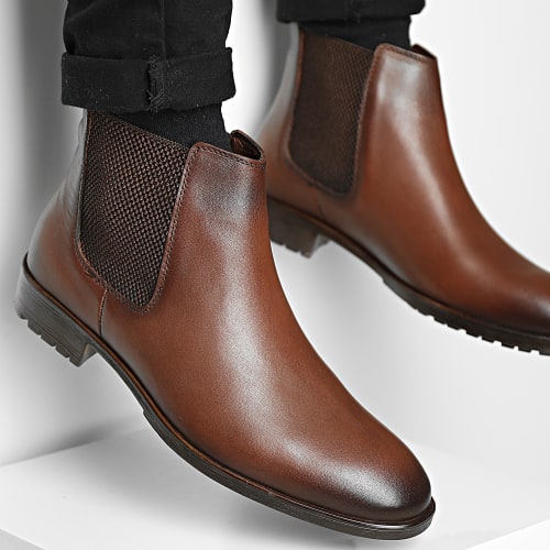 Chelsea Boots DR-81 Marron