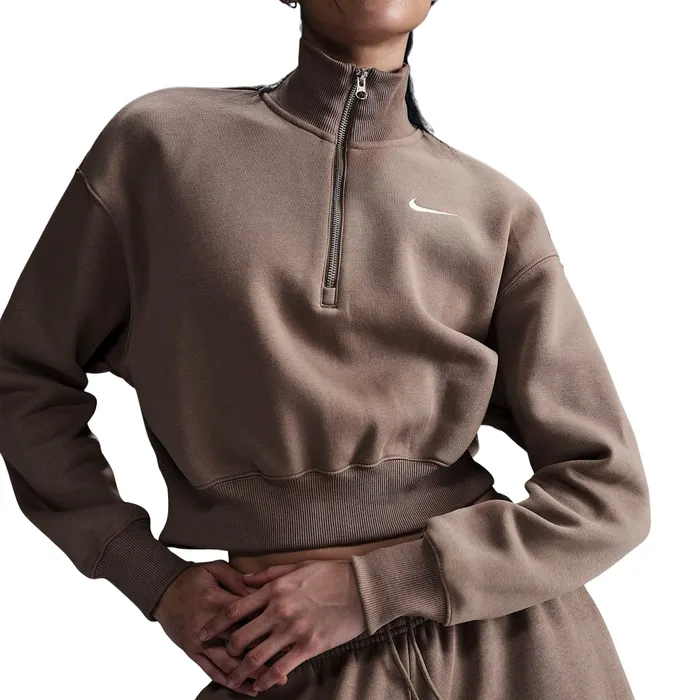 Nike Sportswear Phoenix Fleece Half Zip Sweater Dames
