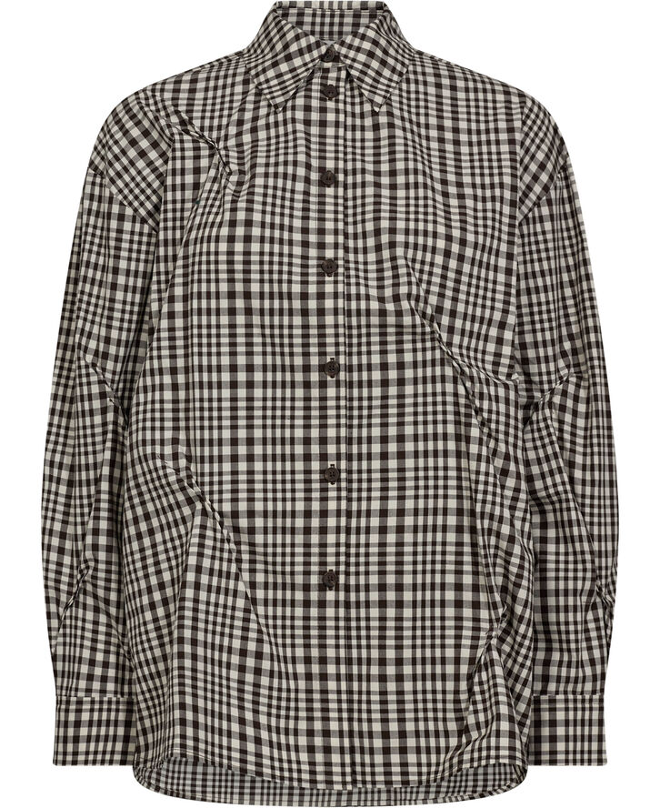 Holzweiler Bibi Shirt Brown check